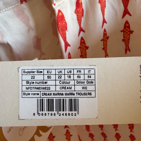 NWT Never Fully Dressed x Caetana vest size 16 & trousers size 18 - Picture 6 of 13